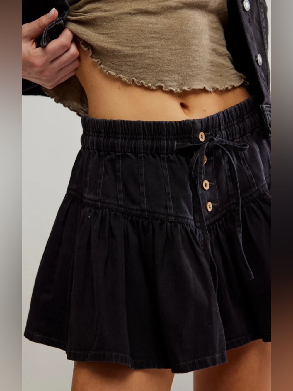 Free People Roselle Mini Skirt